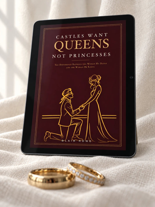 Castles Want Queens, Not Princesses ebook displayed on a tablet